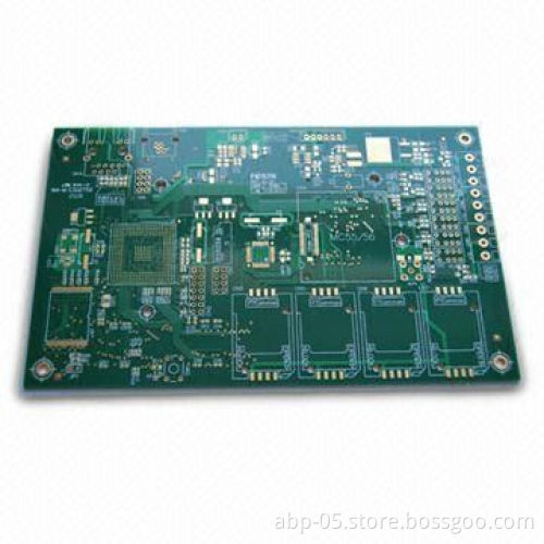6-layered PCB with BGA, Immersion Gold, Minimum Track Space, 4/4 Mils, 1/1oz Copper Thickness